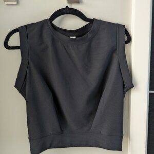 Halara Cropped sleeveless business casual top